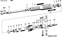 Bosch 0 607 250 196 50 WATT-SERIE Straight Grinders Spare Parts